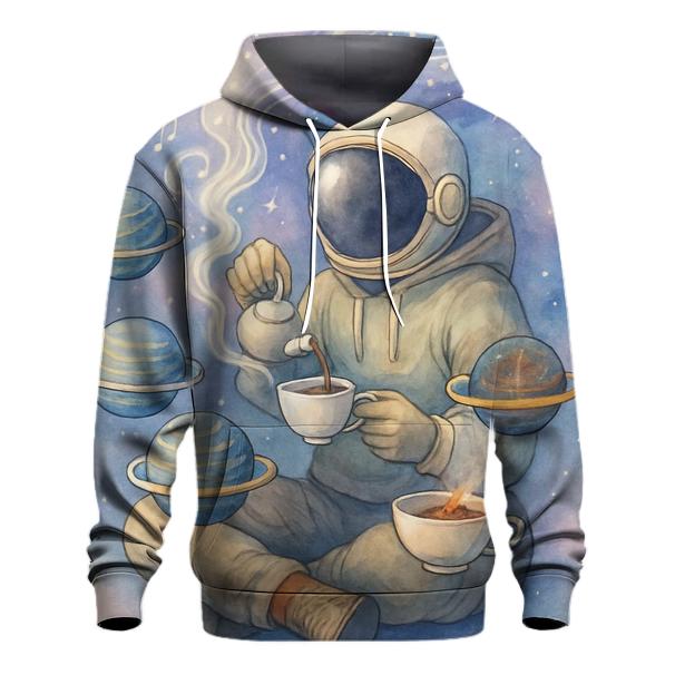 Tea Time Planet Shuffle hoodies fashion