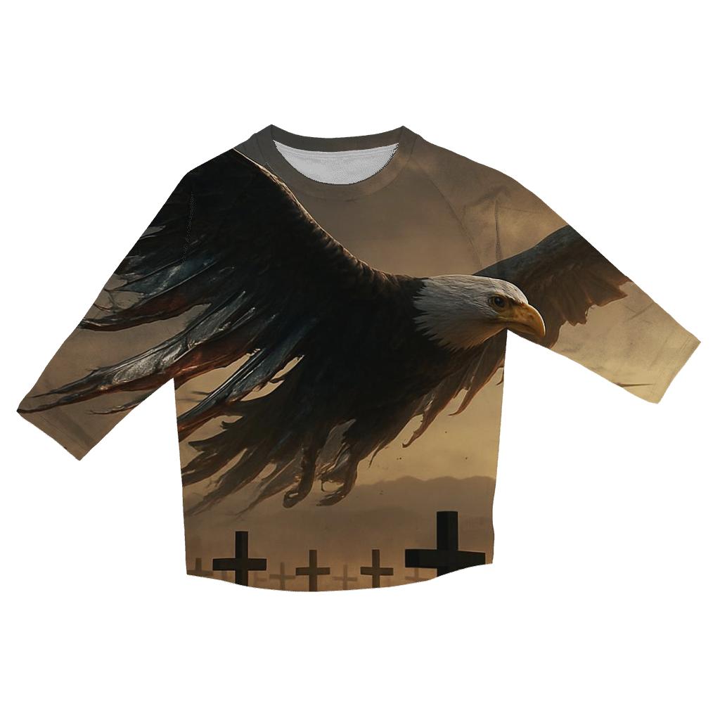 Eagle Of Fallen Horizons trendy 3/4 sleeve tops