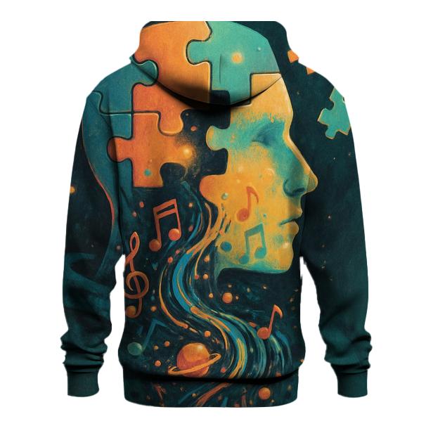 Puzzle Head Melody heavyweight hoodies