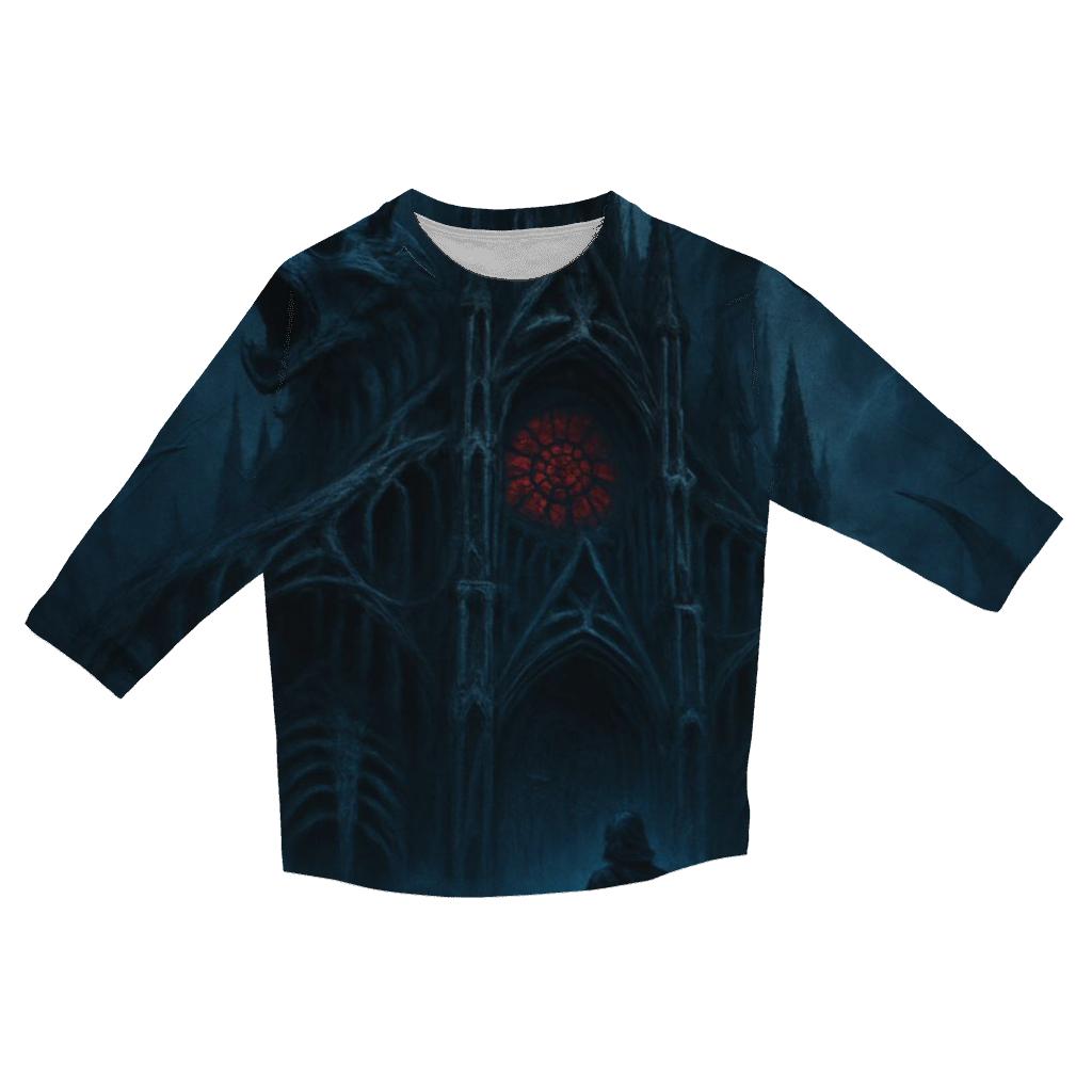 Cathedral Of Silent Howls fashion 3/4 sleeve shirts