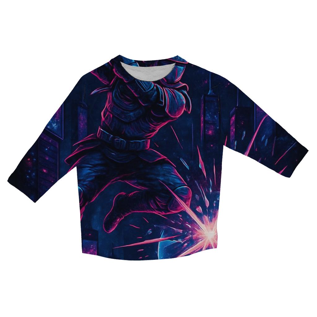 Cyber Samurai Starbreaker designer 3/4 sleeve blouses