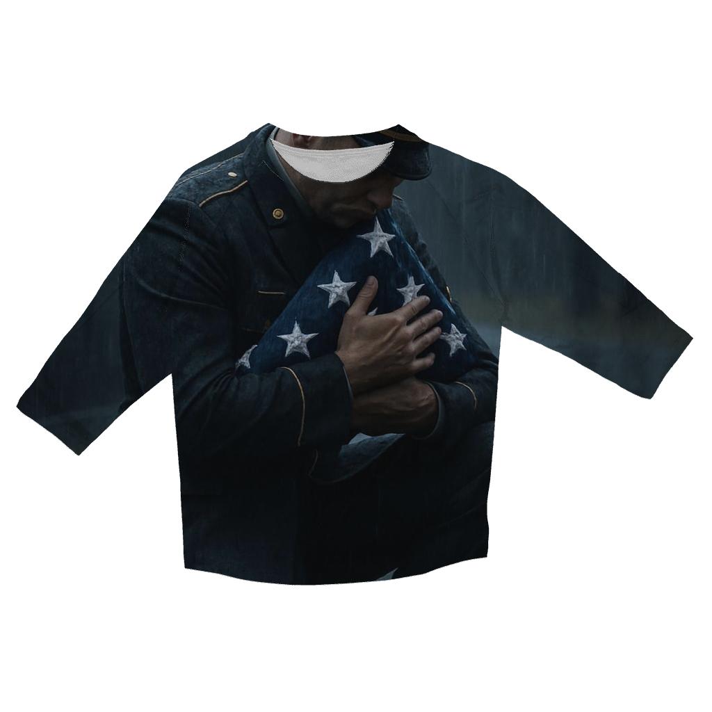 Honor In The Rain custom 3/4 sleeve shirts
