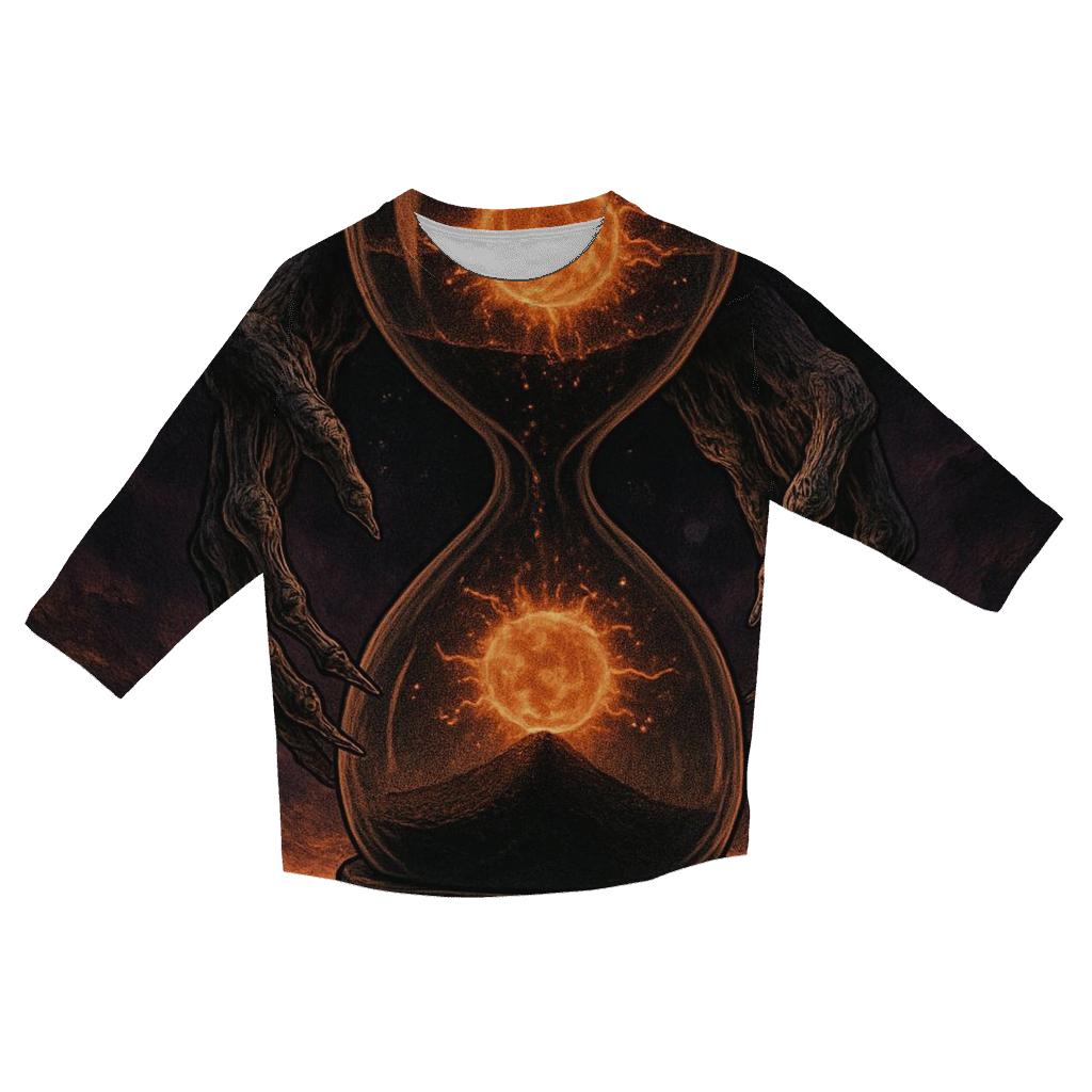 Hourglass Of Devoured Suns cotton quarter sleeve shirts