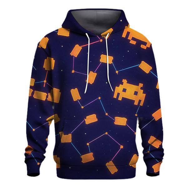 Arcade Ticket Constellations zip-up hoodies