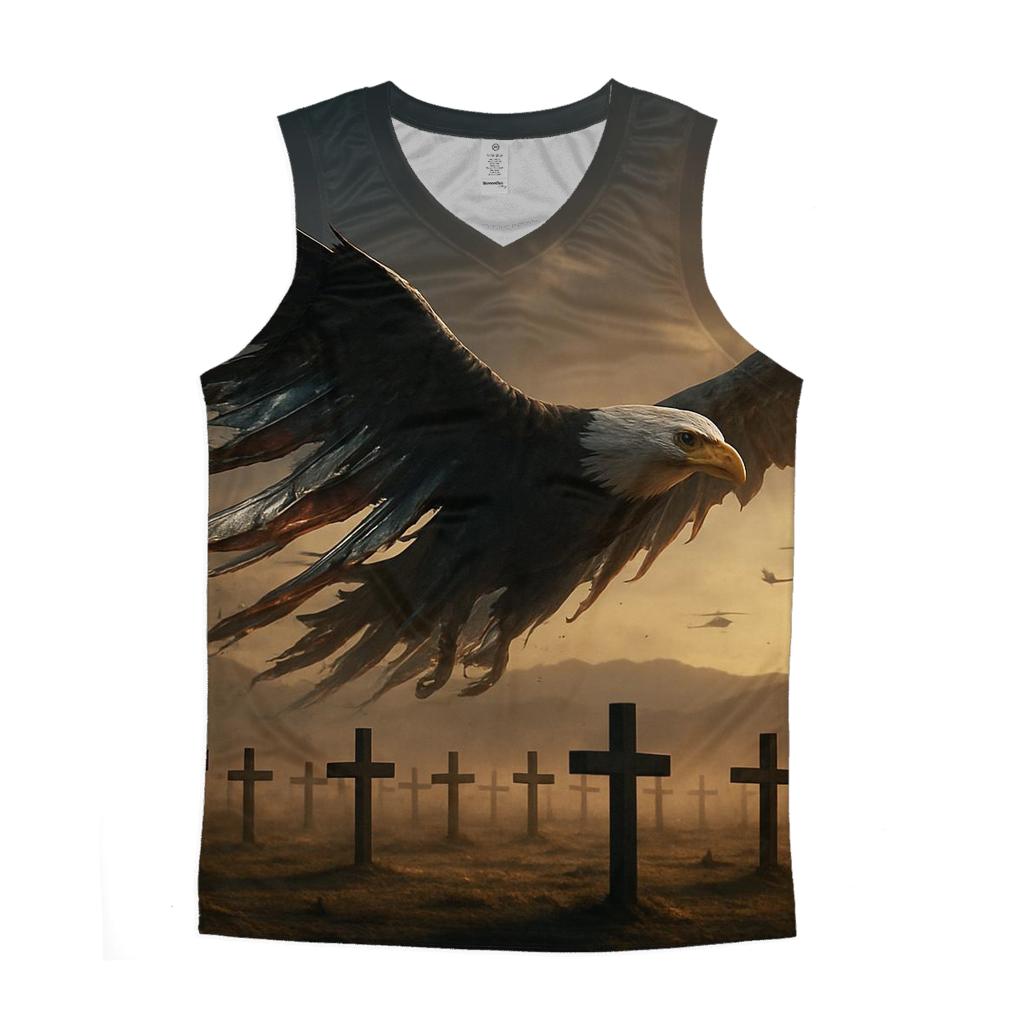 Eagle Of Fallen Horizons sports performance tank tops