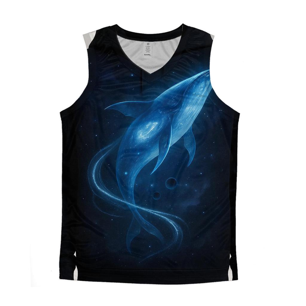 Luminous Whale Of The Void designer workout tanks