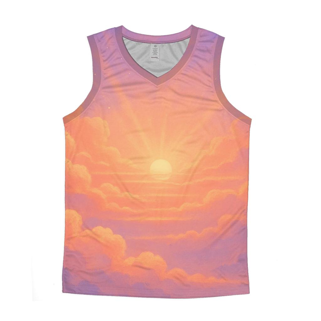 Cloud Steps To The Sun custom tank tops