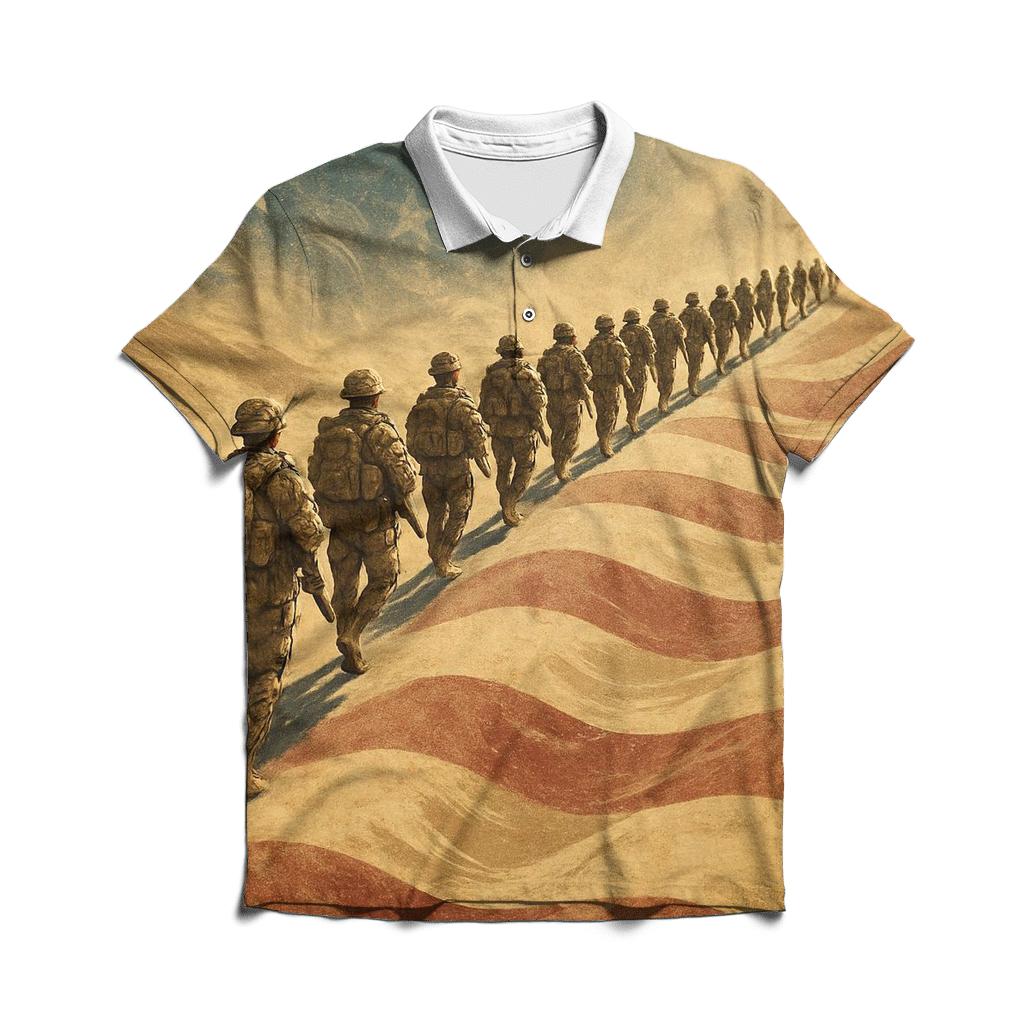 Desert Wind Honor Line personalized polo shirts