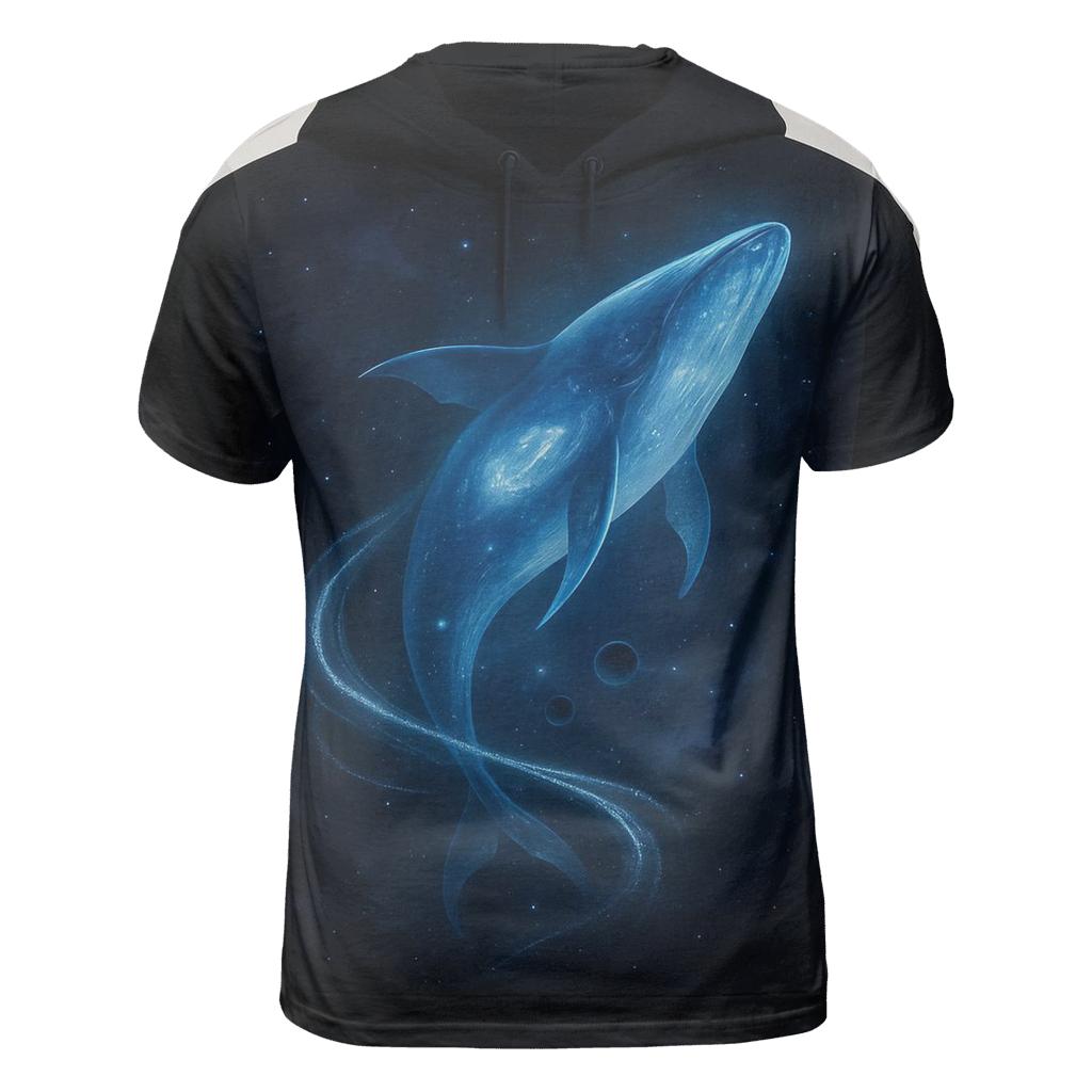 Luminous Whale Of The Void custom all-over print shirts