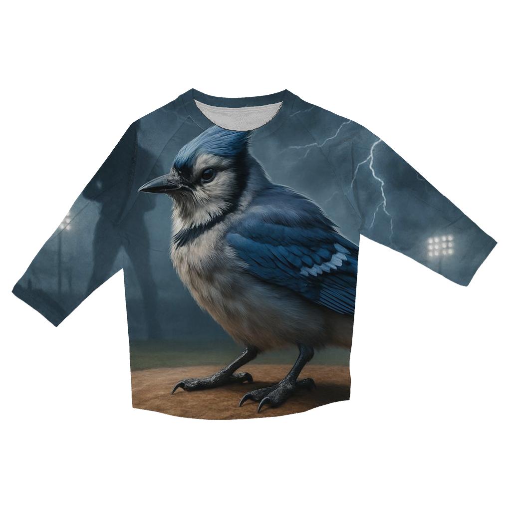 Thundercloud Roar Blue Jays Mound Guardian custom 3/4 sleeve shirts