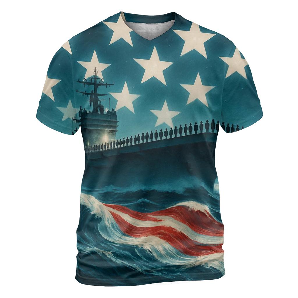 Sea Of Stars Homecoming trendy printed shirt styles