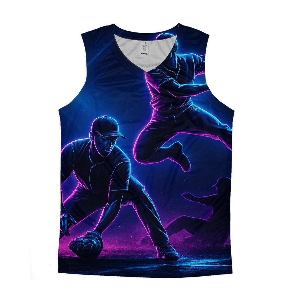 Neon Night Double Play custom tank tops