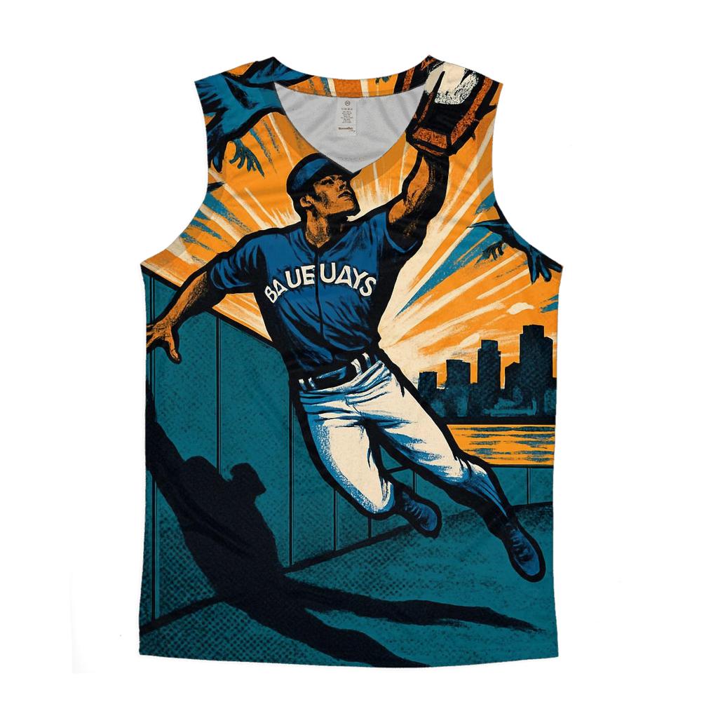 Harbor Winds Blue Jays Outfield Guard sports performance tank tops