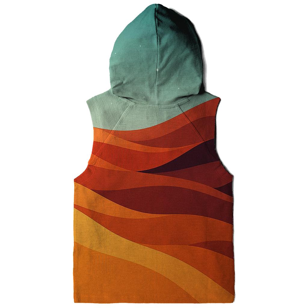 Digital Dune Gradient hoodies fashion