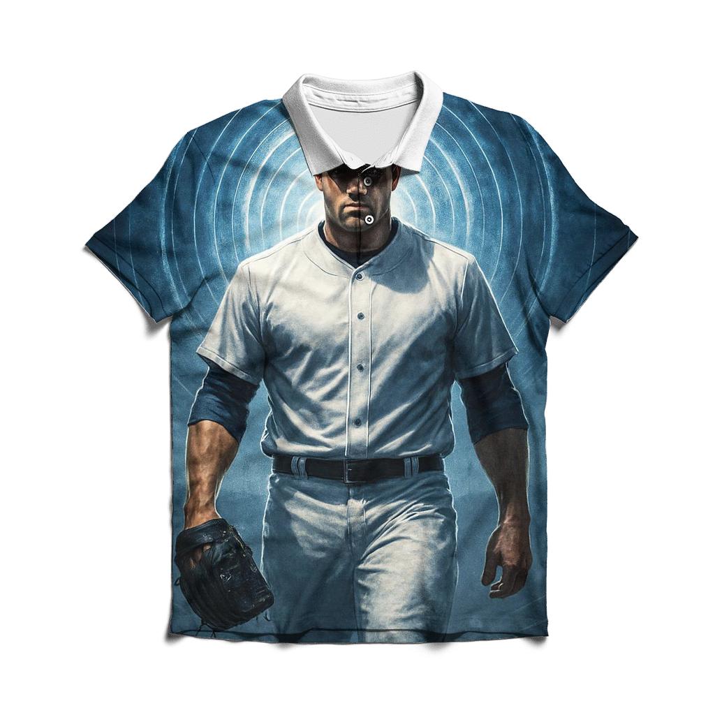 Halo Of The Closer branded logo polo shirts