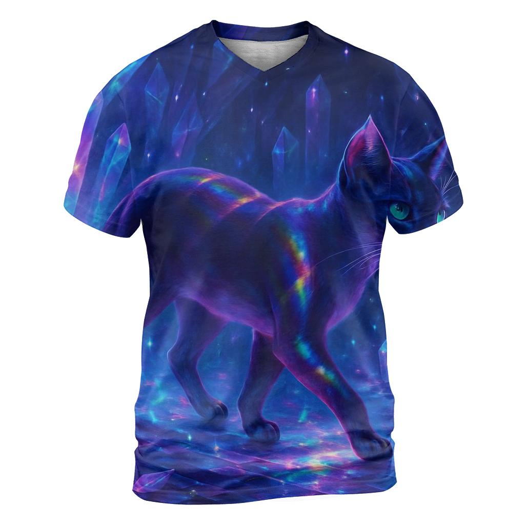 Crystal Cavern Prism Cat personalized full print shirts