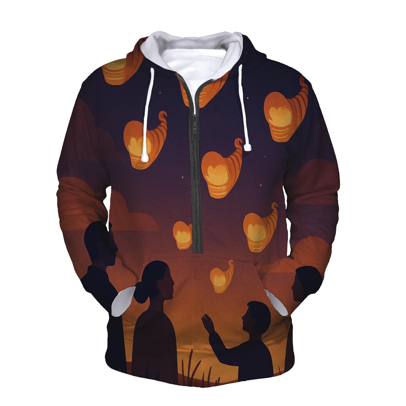 Cornucopia Sky Lanterns hoodie styles