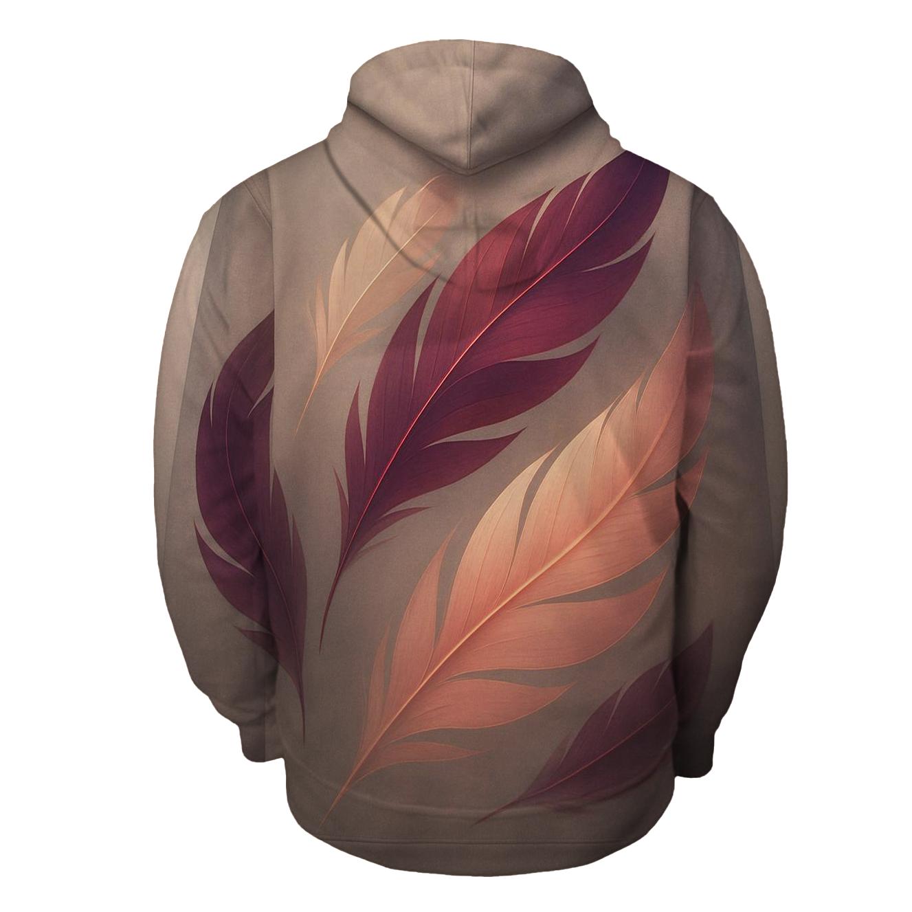 Spectrum Feather Drift pullover hoodies
