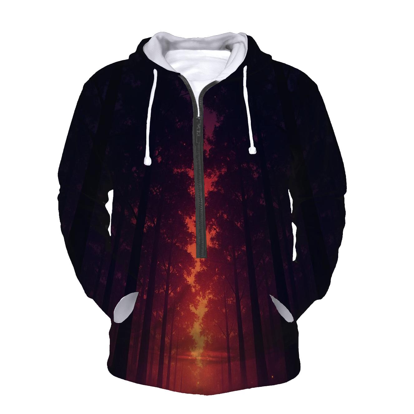 Forest Canopy Ember Rain hoodies fashion