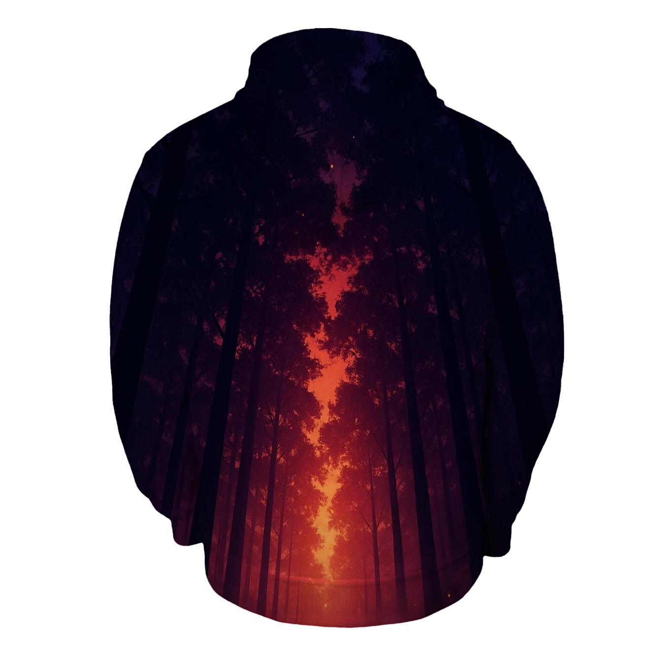 Forest Canopy Ember Rain hoodies fashion