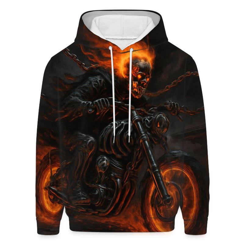 Infernal Rider Of Broken Chains designer hoodies
