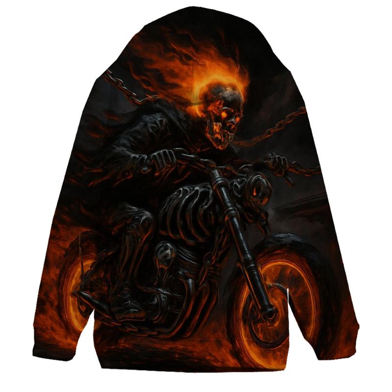 Infernal Rider Of Broken Chains designer hoodies