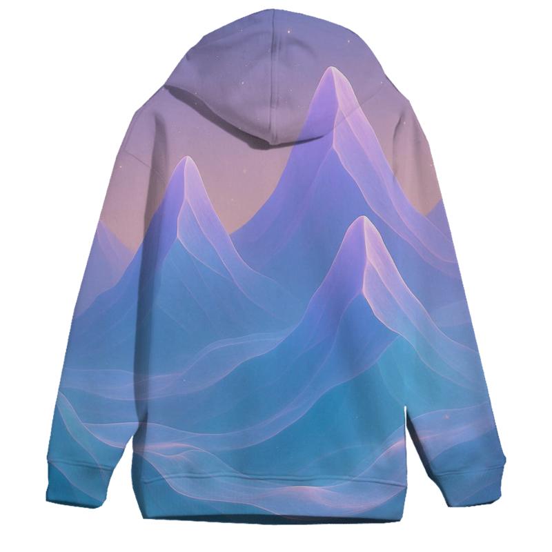 Chromatic Mountain Veil hoodie trends