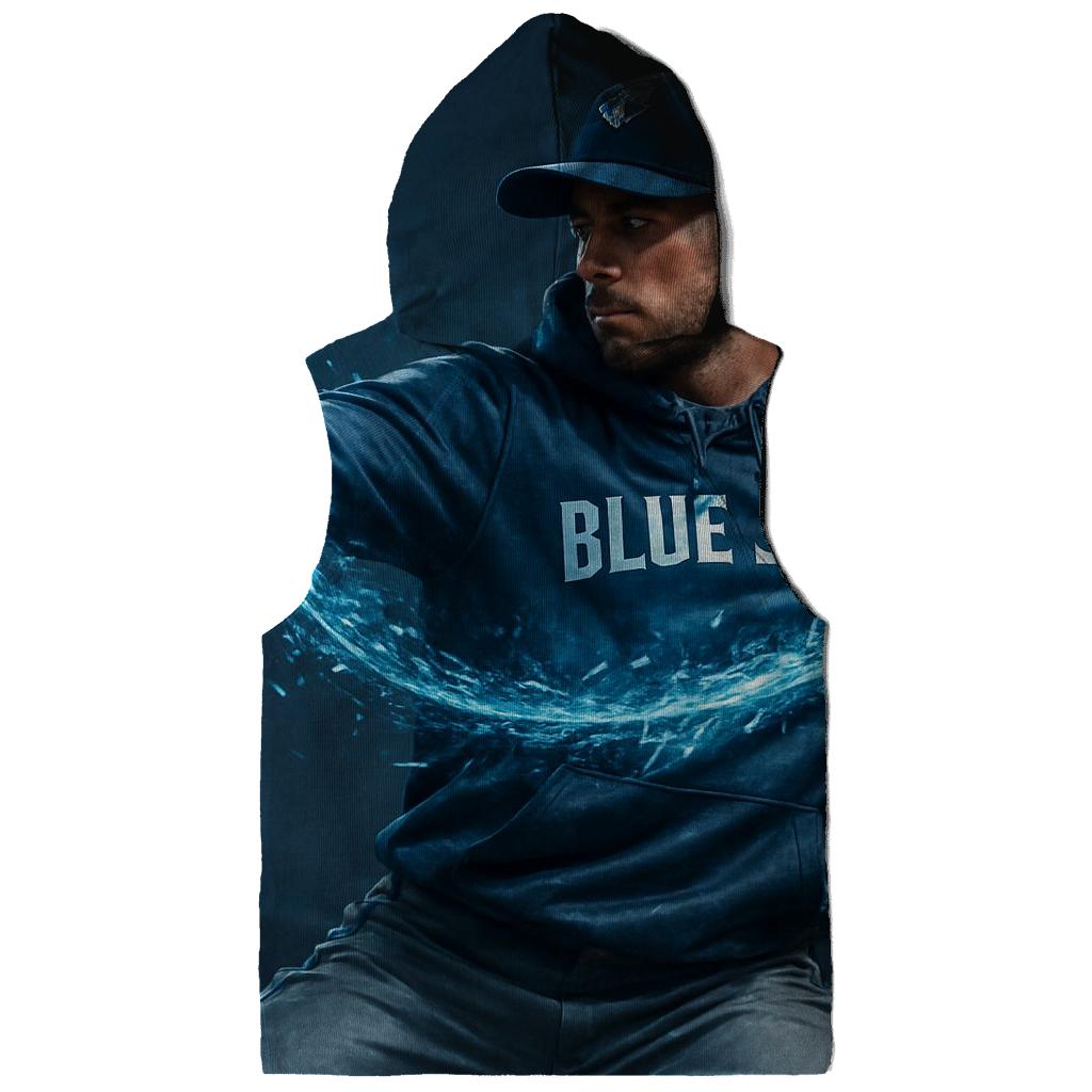 Frozen Arc Blue Jays Power Pitch graphic hoodies