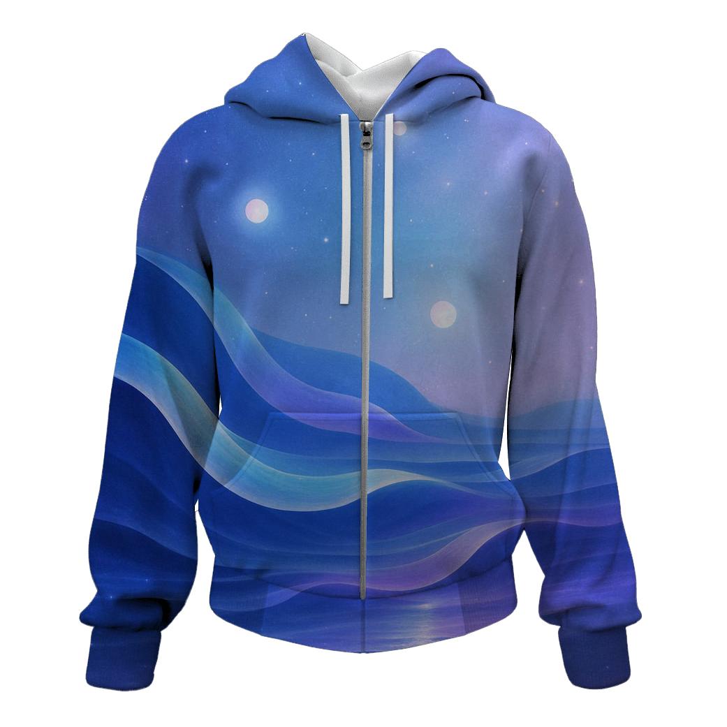 Celestial Tidal Gradient hoodie designs