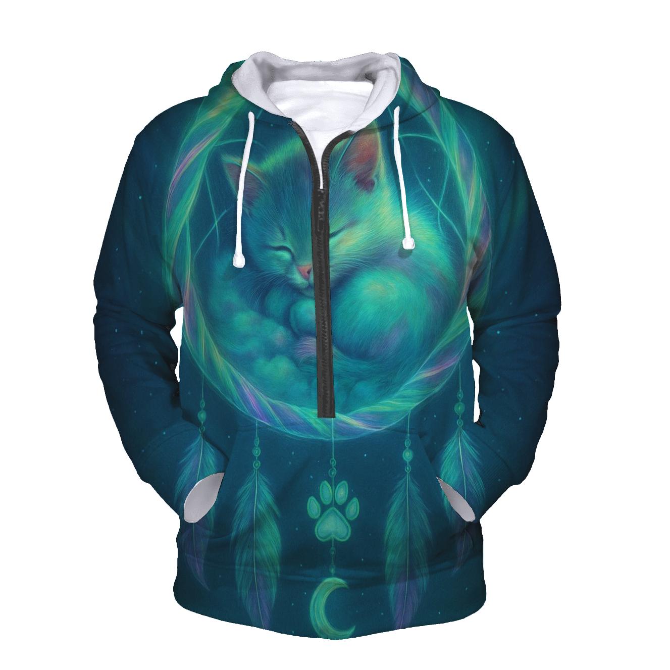 Aurora Dreamcatcher Cat Nest hoodie trends
