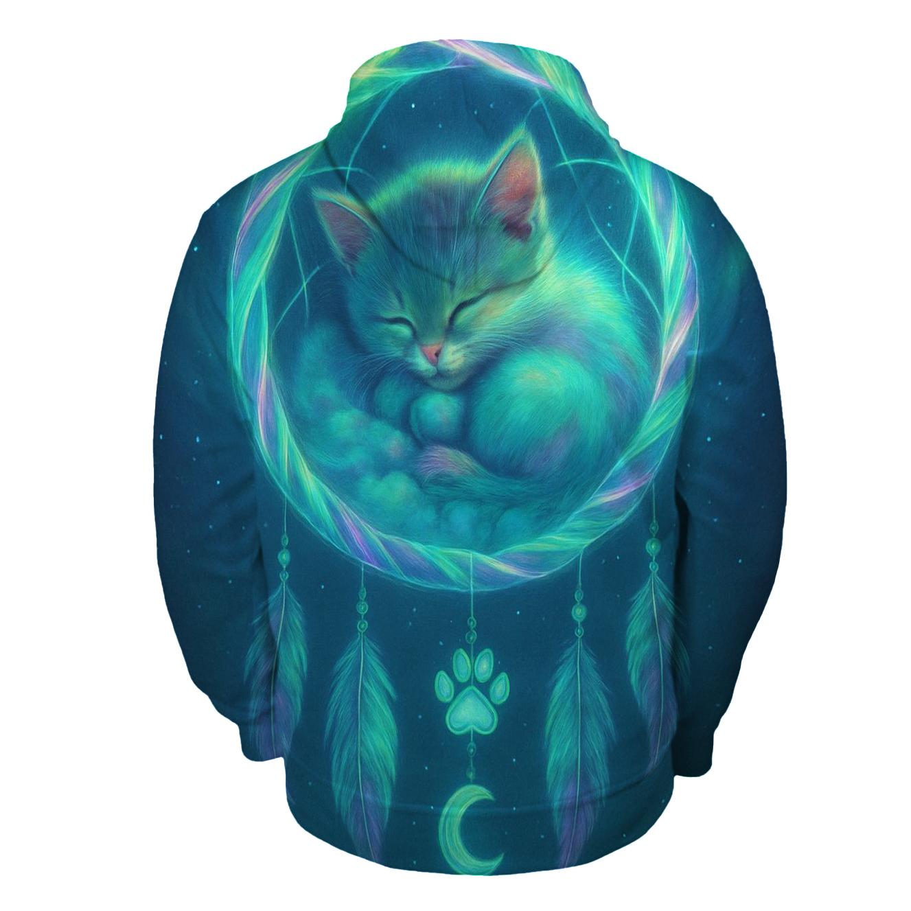 Aurora Dreamcatcher Cat Nest hoodie trends