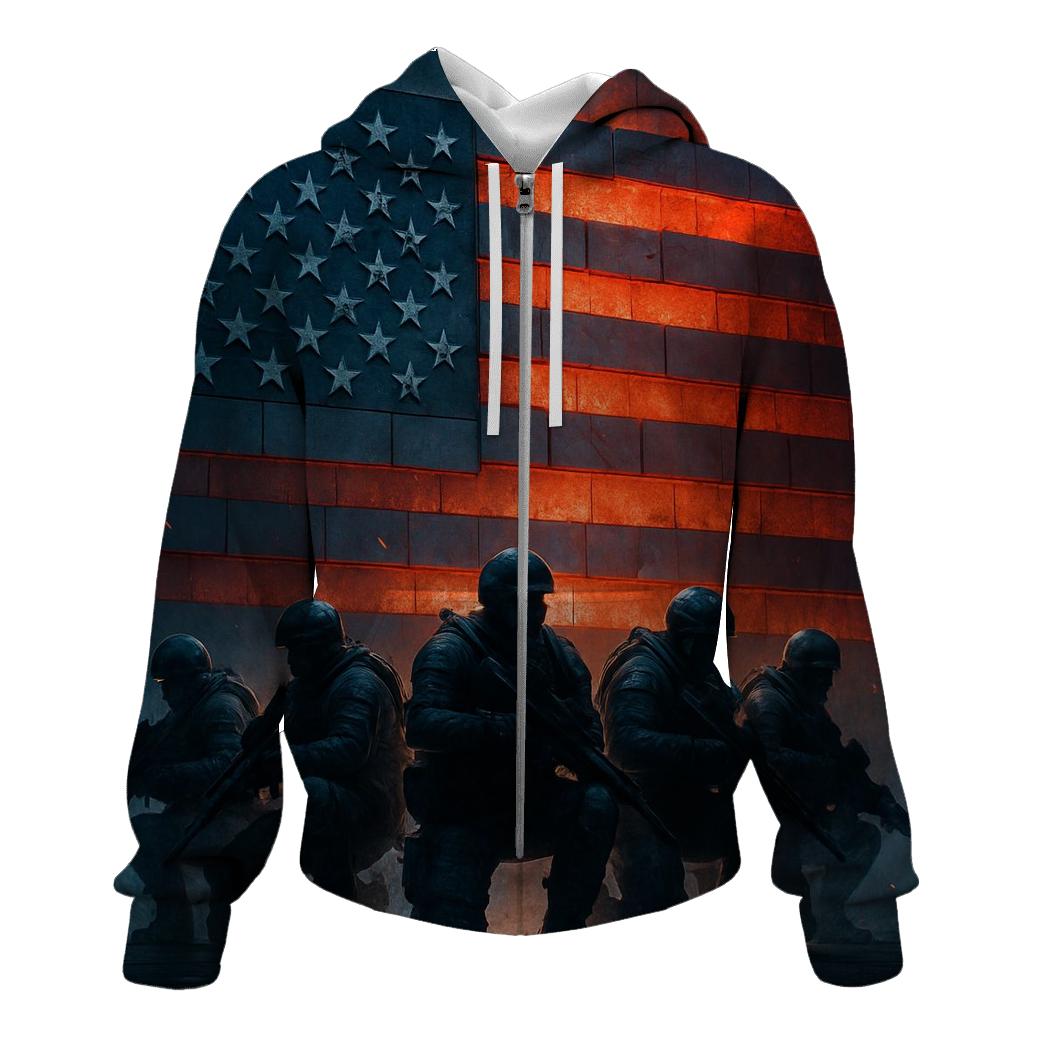 Steel Resolve Under The Banner hoodie designs