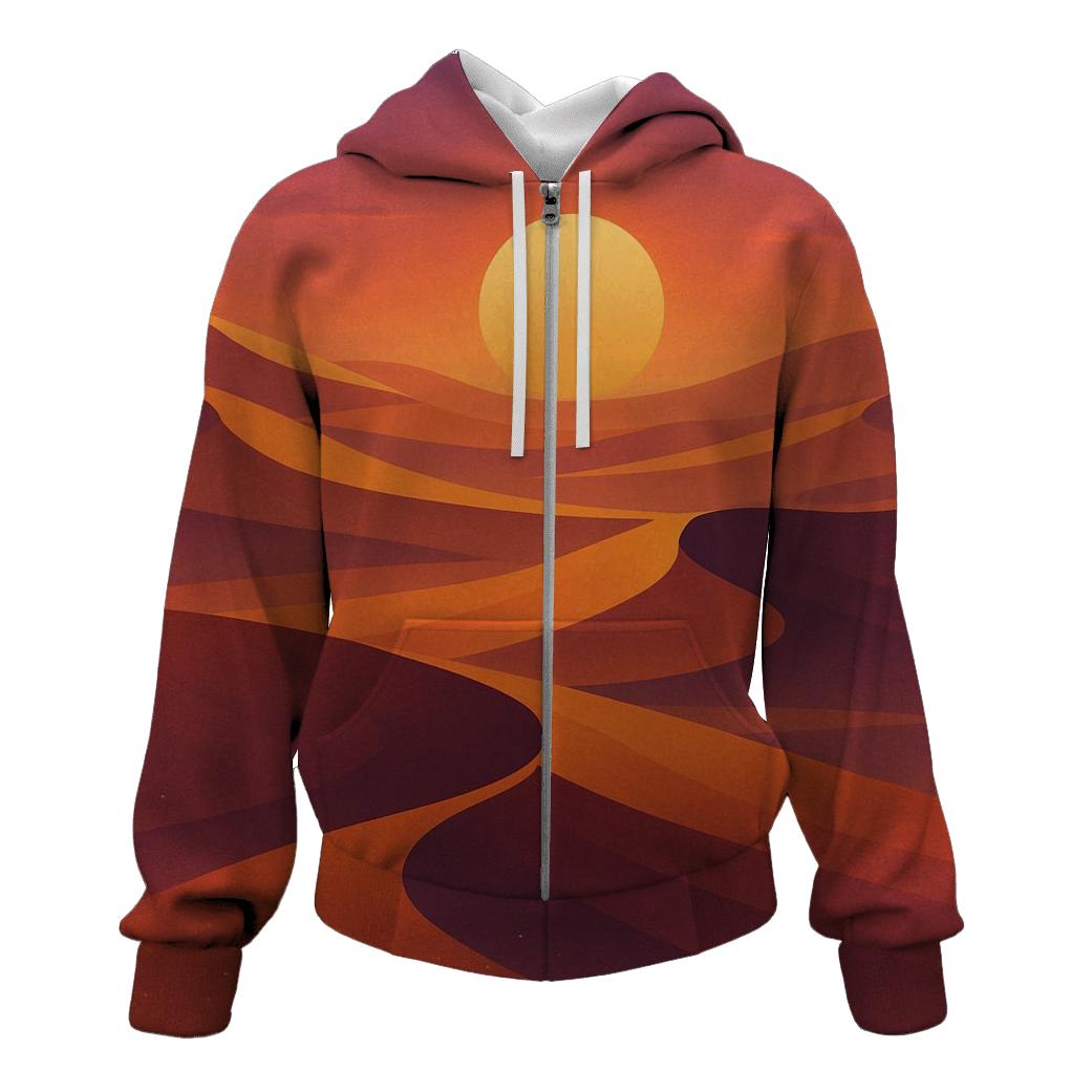 Desert Mirage Ember Drift designer hoodies