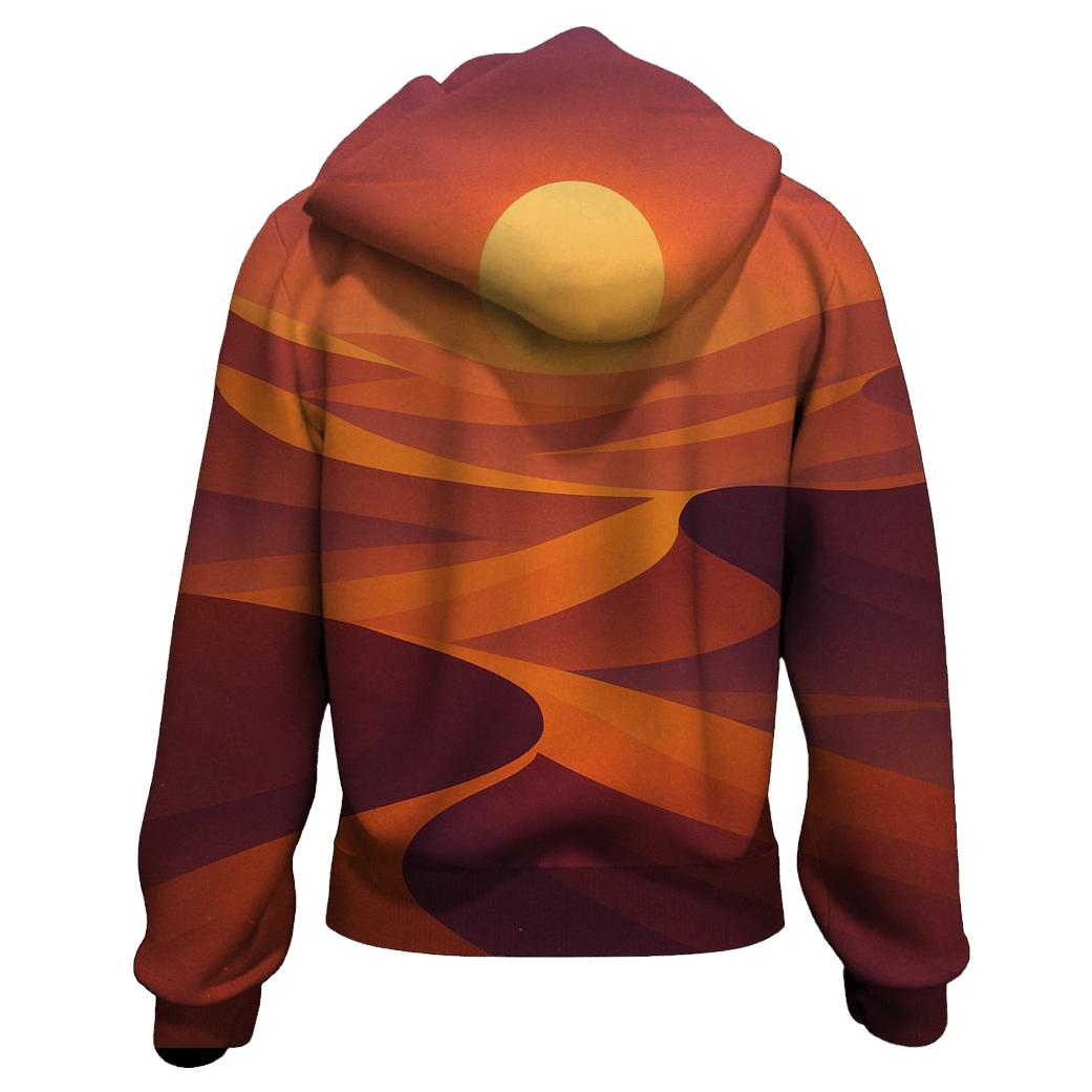 Desert Mirage Ember Drift designer hoodies