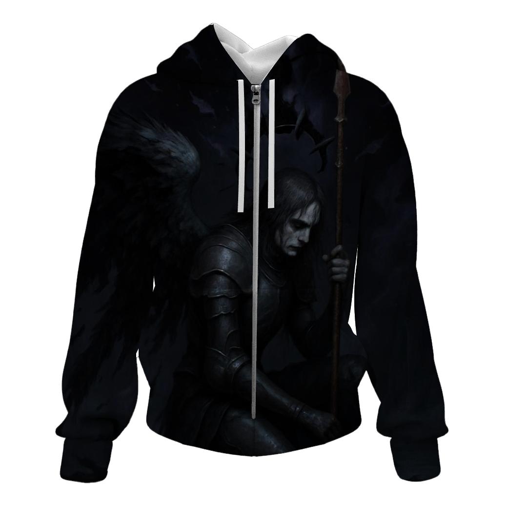Seraph Of The Blackened Halo lightweight hoodies