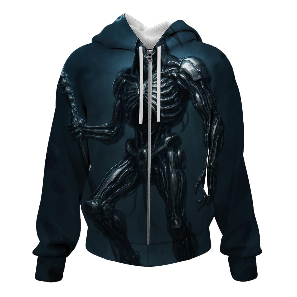 Mechanical Reaper Of The Void heavyweight hoodies