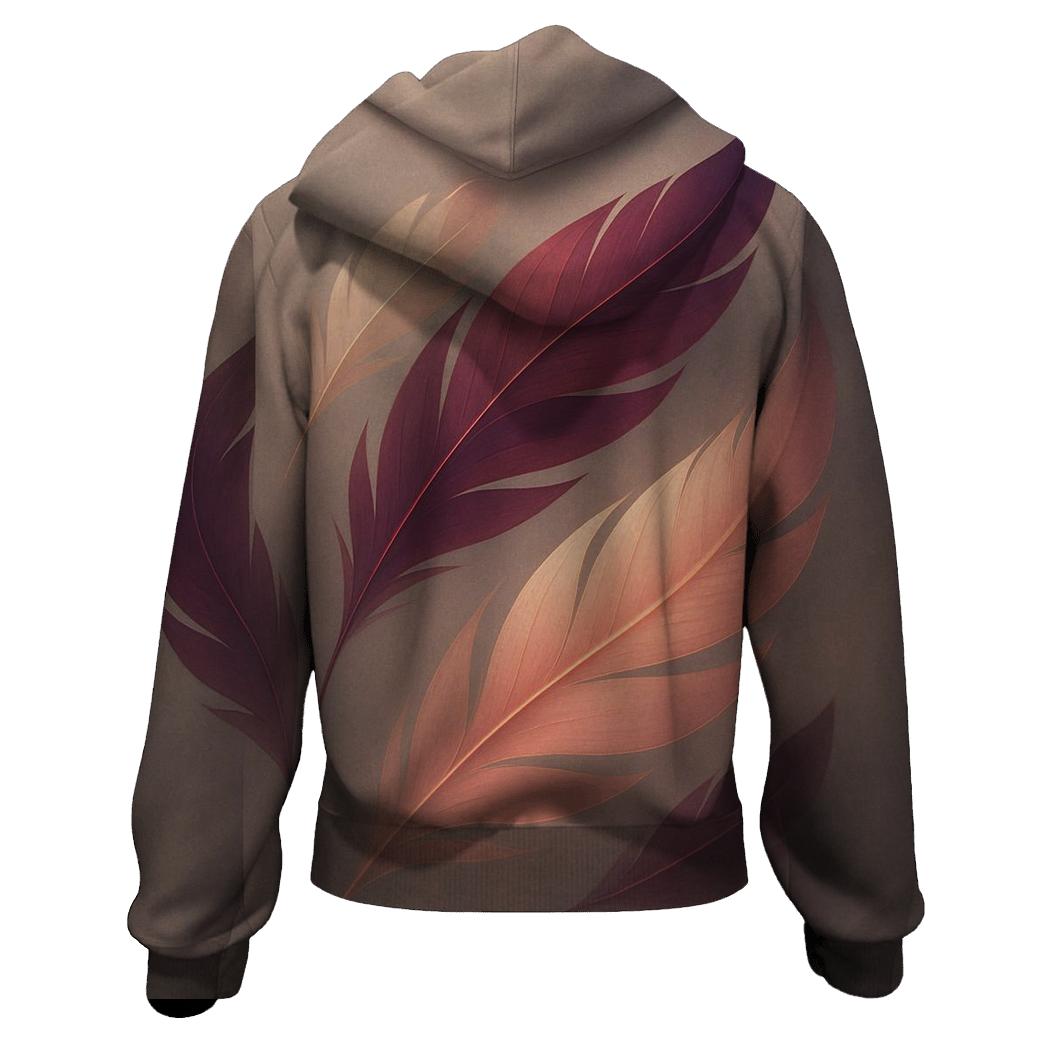 Spectrum Feather Drift printed hoodies