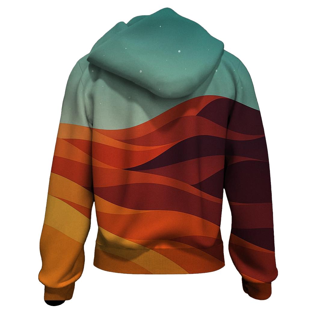 Digital Dune Gradient hoodie designs