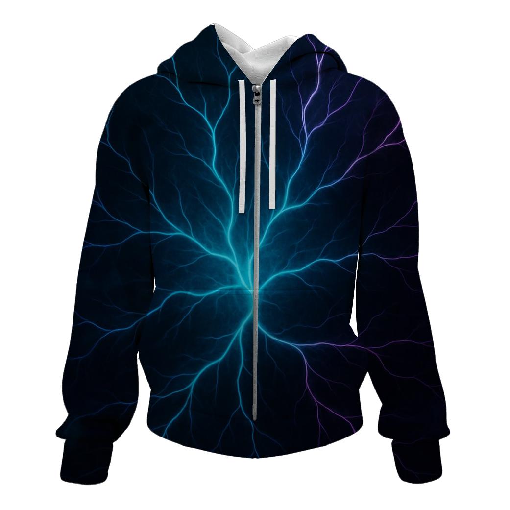 Prismatic Vein Network hoodie styles
