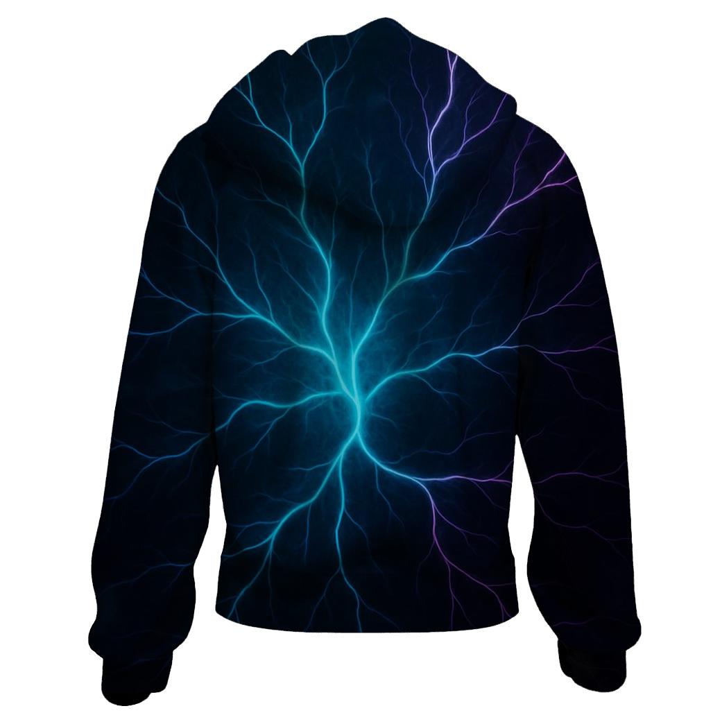 Prismatic Vein Network hoodie styles