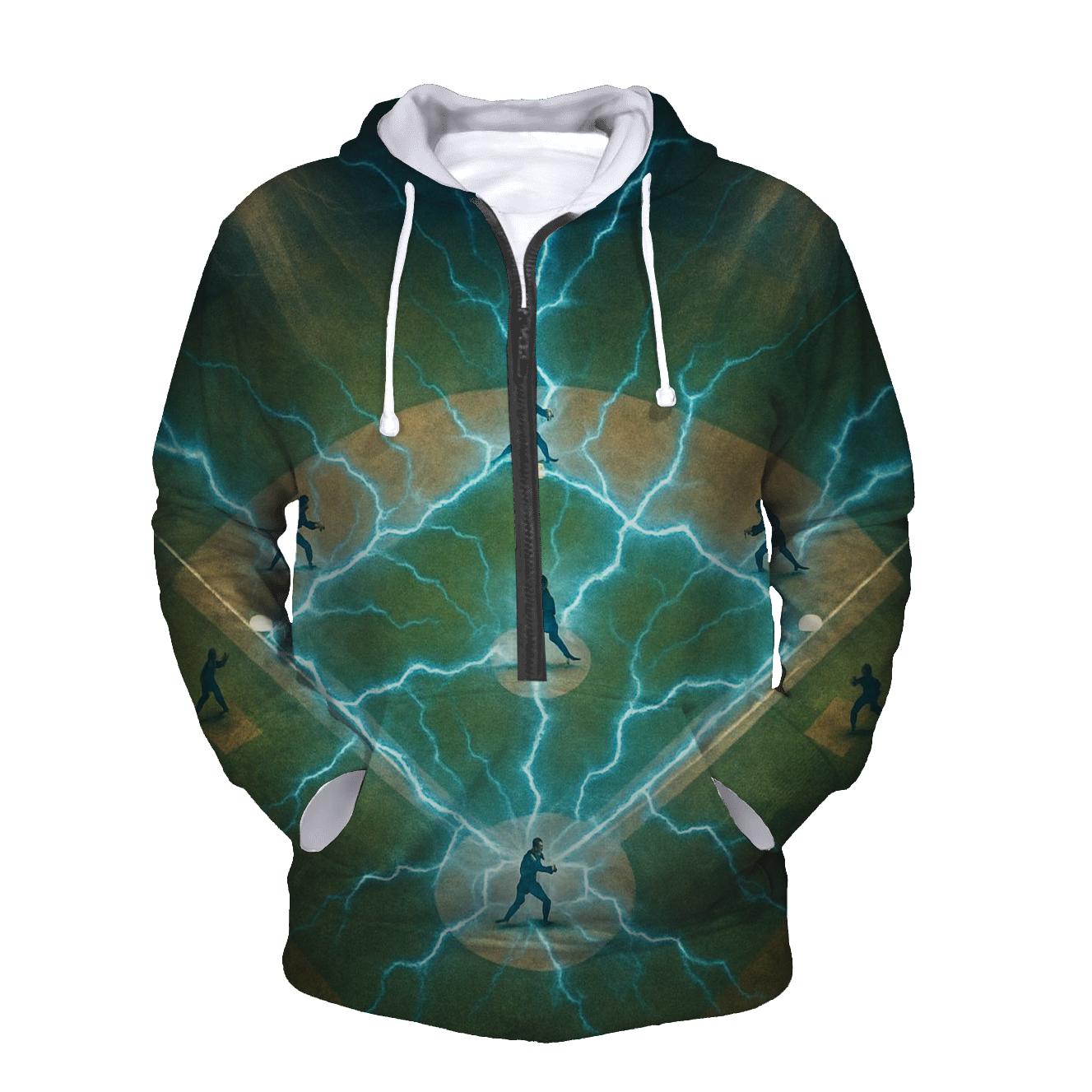Diamond Of Lightning graphic hoodies