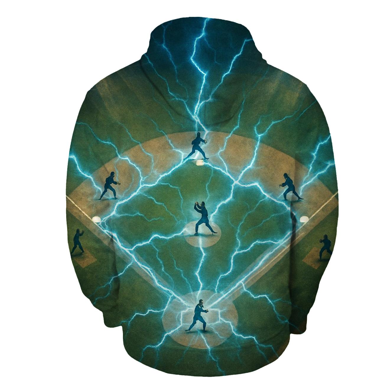 Diamond Of Lightning graphic hoodies