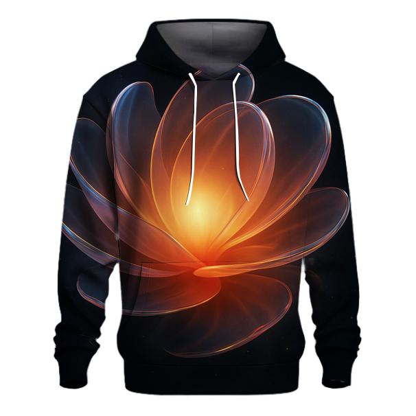 Glass Aurora Bloom hoodie designs