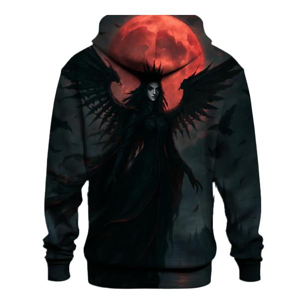 Raven Queen Of The Blood Moon hoodie designs