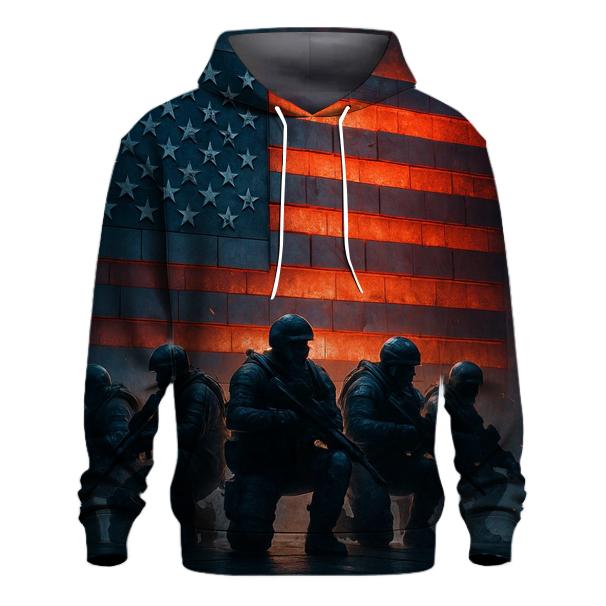 Steel Resolve Under The Banner lightweight hoodies