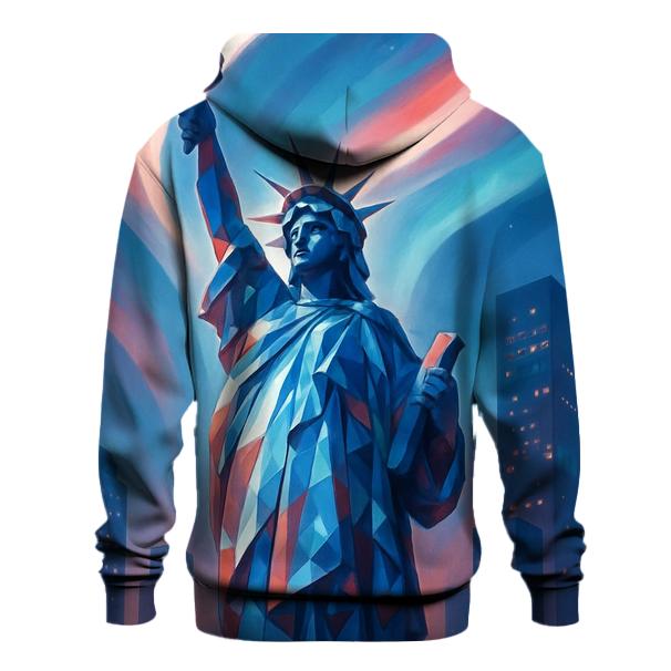 Liberty Skyline Aurora printed hoodies