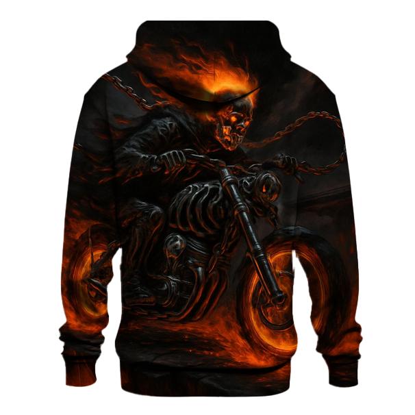 Infernal Rider Of Broken Chains designer hoodies