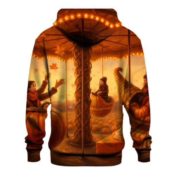 Pumpkin Patch Gratitude Carousel heavyweight hoodies