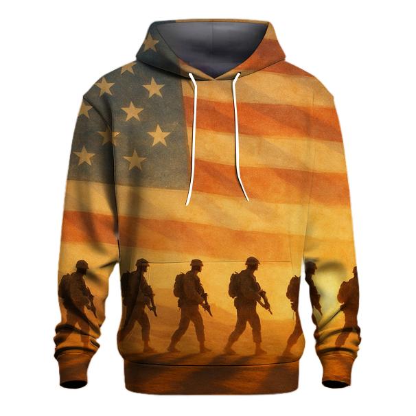 Desert Camouflage Banner hoodie designs