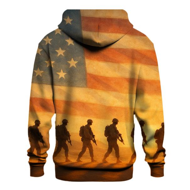 Desert Camouflage Banner hoodie designs